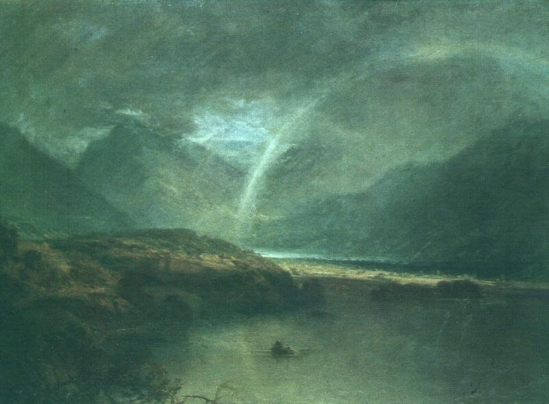 Joseph Mallord William Turner Buttermere Lake : A Shower oil painting image